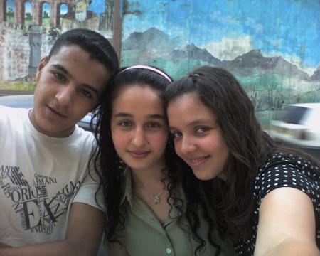 walid, moi et lili